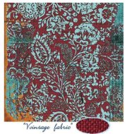 Papiery do scrapbookingu S260 z serii "Vintage fabric"